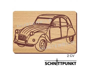 Frühstücksbrettchen 2CV