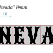 Letterset "Nevada"