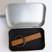 Eichenstab Schlüsselanhänger