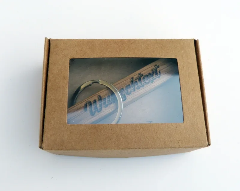 Eichenstab Schlüsselanhänger