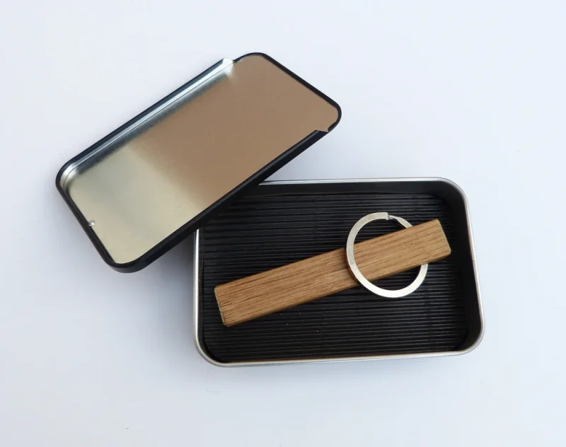 Eichenstab Schlüsselanhänger