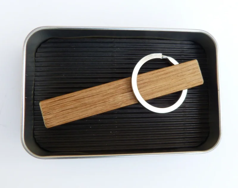 Eichenstab Schlüsselanhänger