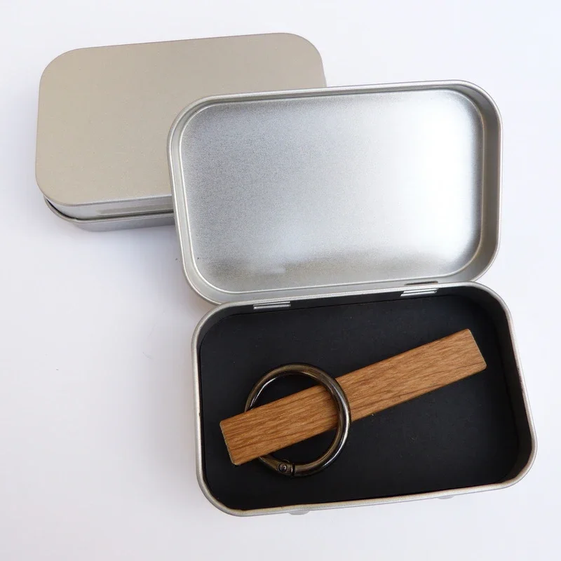 Eichenstab Schlüsselanhänger