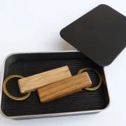 Eichenstab Schlüsselanhänger