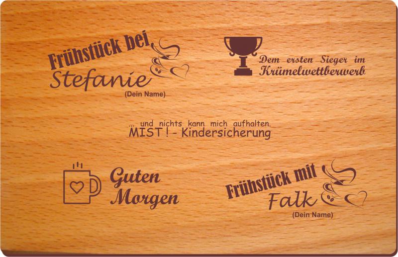 Kluge Sprüche Brettchen