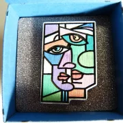 Frauenportrait Kubist II