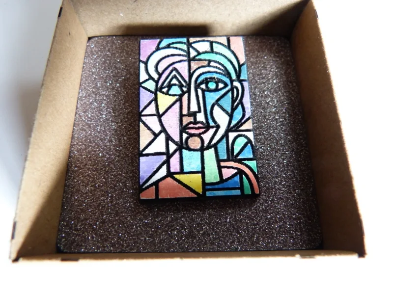 Frauenportrait Kubist I