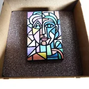 Frauenportrait Kubist I