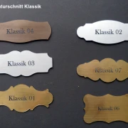 Klingel und Briefkastenschilder