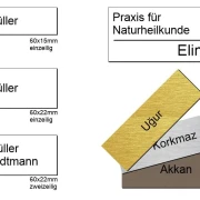 Klingel und Briefkastenschilder