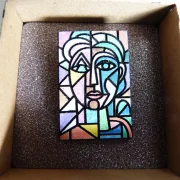 Frauenportrait Kubist I