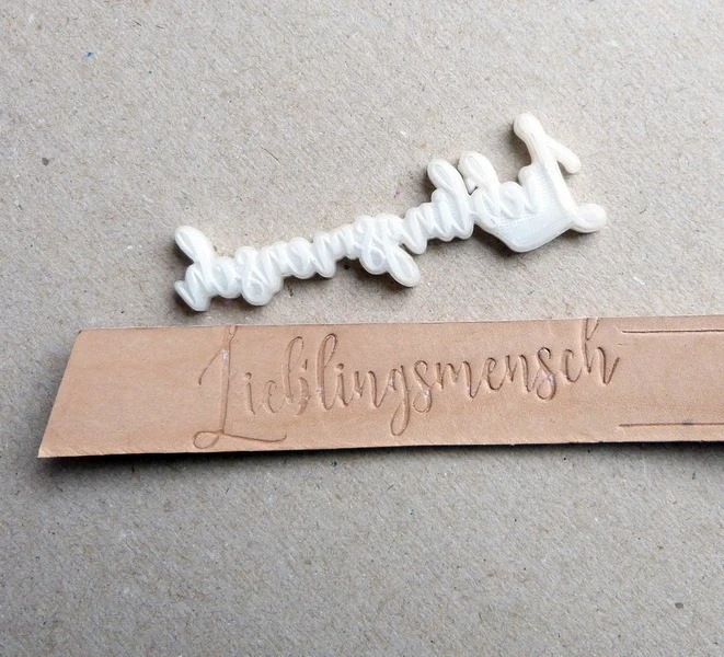 Prägestempel "Lieblingsmensch_1"