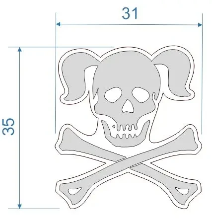 girl skull and bones