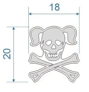 girl skull and bones