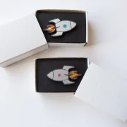 "Rocket I" Pin