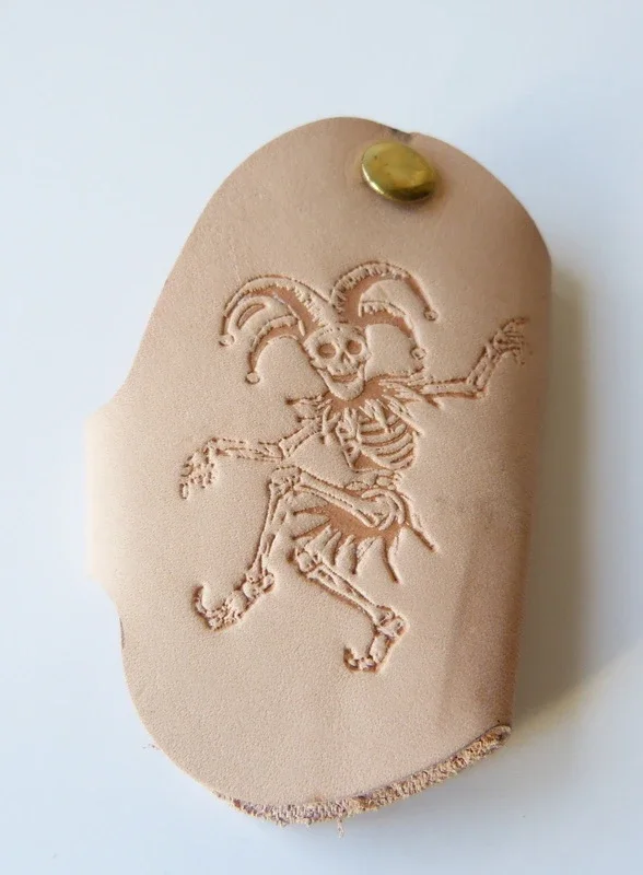 Schlüsselmäppchen geprägt