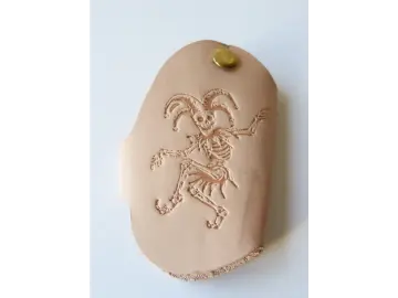 Schlüsselmäppchen geprägt