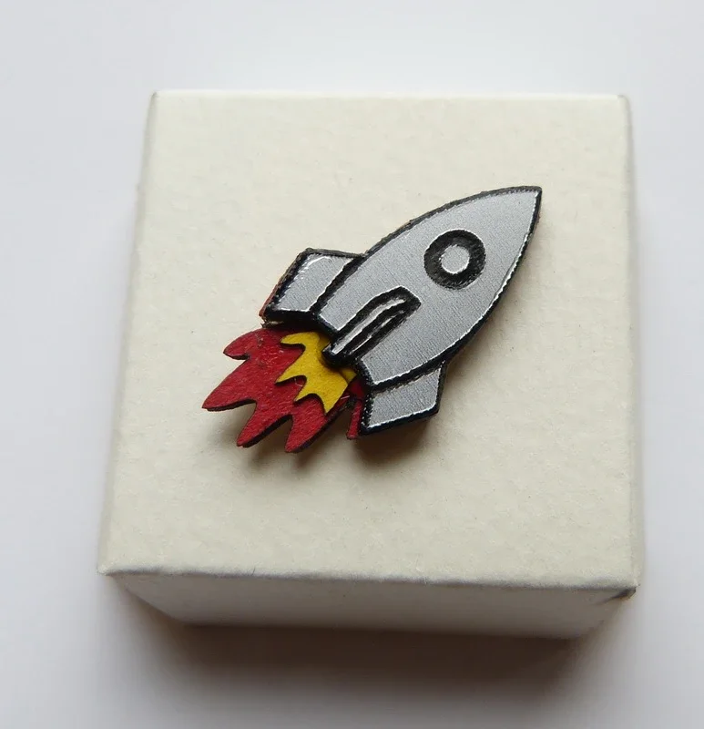 "Rocket I" Pin